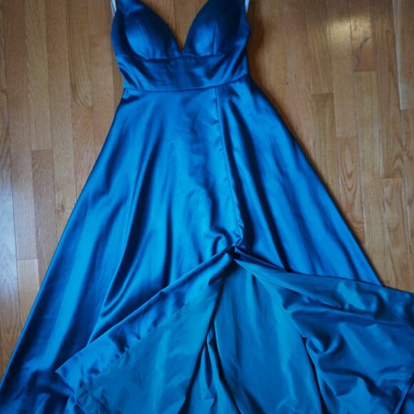 Jovani 68314 Spaghetti Straps Long Prom Dress || 6 - Picture 4 of 10